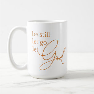 Laat God los en laat God Christelijk zijn Koffiemok
