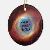 "Laat God los" Keramisch Ornament (Links)