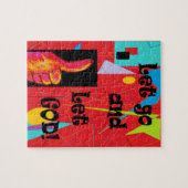 Laat God los. Legpuzzel (Horizontaal)