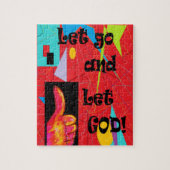 Laat God los. Legpuzzel (Verticaal)