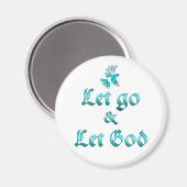 Laat God los. Magneet (Voorkant / Achterkant)