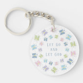 Laat God los. Sleutelhanger (Voorkant)