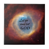 "Laat God los" Tegeltje (Voorkant)