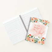 Laat God nog steeds los Notitieboek (Binnen)