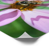 Laat God op een bloeiend Inspirerend staan. Poster (Hoek)