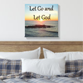 LAAT GOD SUNRISE FOTO GAAN. CANVAS AFDRUK (Insitu (Slaapkamer))