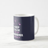 LAAT GRANDMA HET BEHANDELEN... KOFFIEMOK (Voorkant rechts)