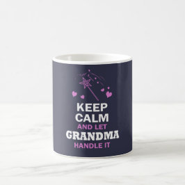 LAAT GRANDMA HET BEHANDELEN... KOFFIEMOK