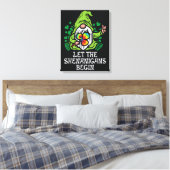 Laat grapjes beginnen canvas afdruk (Insitu (Slaapkamer))