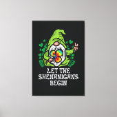 Laat grapjes beginnen canvas afdruk (Voorkant)