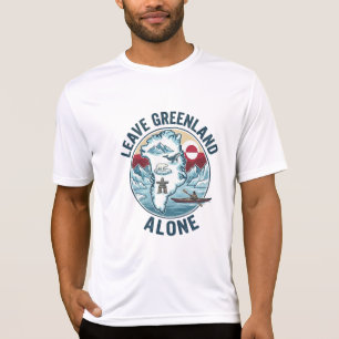 Laat Groenland met rust T-shirt