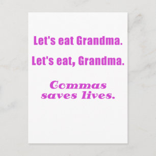 Laat grootmakomma's levens redden briefkaart