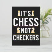 laat haar schaak los zonder de schaakspelers in te kaart (Staand voorkant)