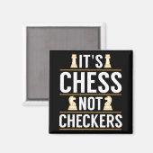 laat haar schaak los zonder de schaakspelers in te magneet (Voorkant / Achterkant)