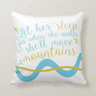 Laat haar slapen Pillow Kussen