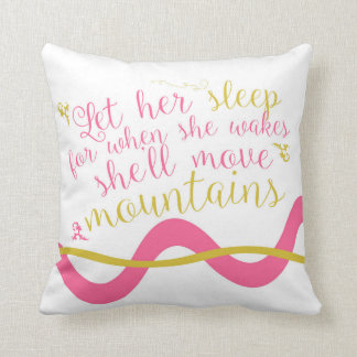 Laat haar slapen Pillow Kussen