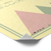 "Laat haar slapen voor wanneer ze wil" afdrukken Poster (Hoek)