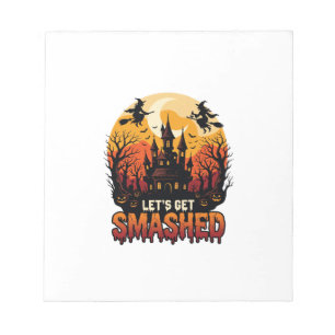 Laat Halloween Kasteel van Spoken van de Heksen P Notitieblok