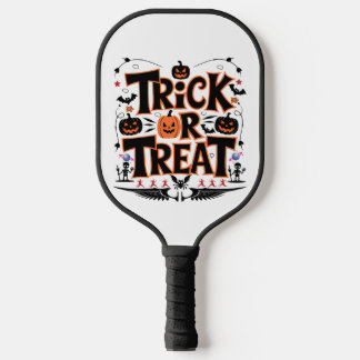 Laat Halloween plezier los met Trick or treat Magi Pickleball Paddle
