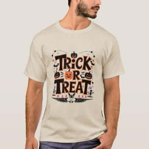 Laat Halloween plezier los met Trick or treat Magi T-shirt