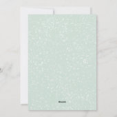 Laat Heaven & Natuur zingen Custom Photo Woodland Feestdagenkaart (Achterkant)