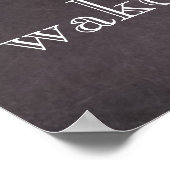 Laat hem de bergen Baby Quote in de slaapstand zet Poster (Hoek)