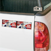 Laat hem niet zakken, koop oorlogsobligaties en ze bumpersticker (Op Truck)
