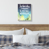 Laat hem slapen voor als hij gewikkeld canvas wakk (Insitu (Slaapkamer))