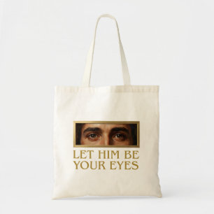 Laat Hem Uw Ogen Zijn Devotionele Christelijke Spr Tote Bag