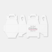 Laat hen de opname van de trommel eten roze bedankdoosjes (Uitgevouwen)