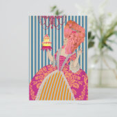 Laat hen een koekje eten - Invitaties / RSVP (Staand voorkant)