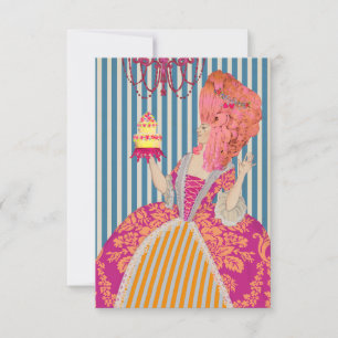 Laat hen een koekje eten - Invitaties / RSVP Kaartje