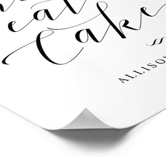 Laat hen het Teken van de Ontvanger van het Manusc Poster (Hoek)