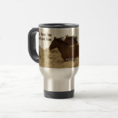 Laat hen in het wild leven en vrij WHE Reisbeker (Voorkant links)