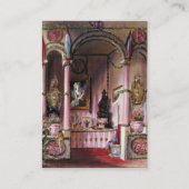 Laat hen PAPIER, GROOTTE & VORM OPTIES EAT - Visitekaartje (Voorkant)