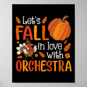 Laat Herfst verliefd worden op orkestdocent Thanks Poster