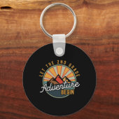 Laat het 2de Groeperavontuur met Tweede Graad Tea  Sleutelhanger (Voorkant)