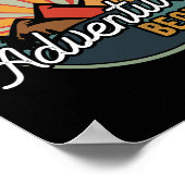 Laat het 5de Graad avontuur met Vijfde Graad Teac  Poster (Hoek)