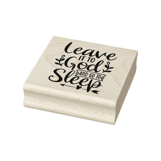 Laat het aan God over Rubberstempel (Stempel)