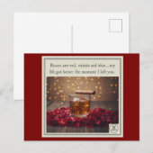 Laat het achter feestdagenkaart (Voorkant / Achterkant)