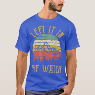 Laat het achter in het water Baptisme Gift Mannen T-shirt