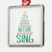 Laat het Afbeelding van de Boom van de Hemel en va Metalen Ornament (Links)