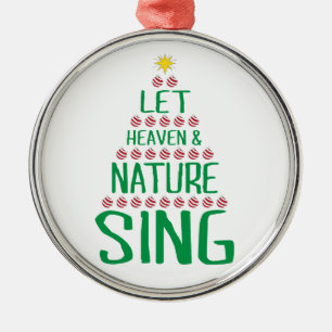 Laat het Afbeelding van de Boom van de Hemel en va Metalen Ornament