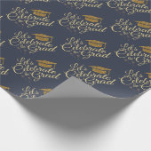 Laat het Afstudeerder vieren Cadeaupapier (Hoek)