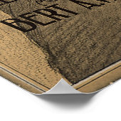 Laat het alleen poster (Hoek)