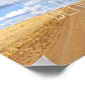 Laat het allemaal achter op de reis van de anderlu poster (Hoek)