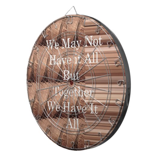 Laat het allemaal Giraffe Safari Hakuna Matata zo  Dartbord (Voorkant Rechts)