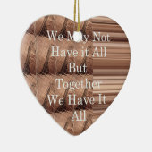 Laat het allemaal Giraffe Safari Hakuna Matata zo  Keramisch Ornament (Rechts)