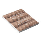 Laat het allemaal Giraffe Safari Hakuna Matata zo  Notitieblok (Schuin)