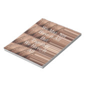 Laat het allemaal Giraffe Safari Hakuna Matata zo  Notitieblok (Linkerzijde)